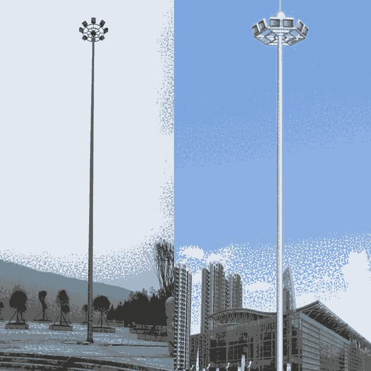 北京高桿燈廠家 定制批發(fā)LED高桿燈價(jià)格 廠家直銷(xiāo)路燈方式